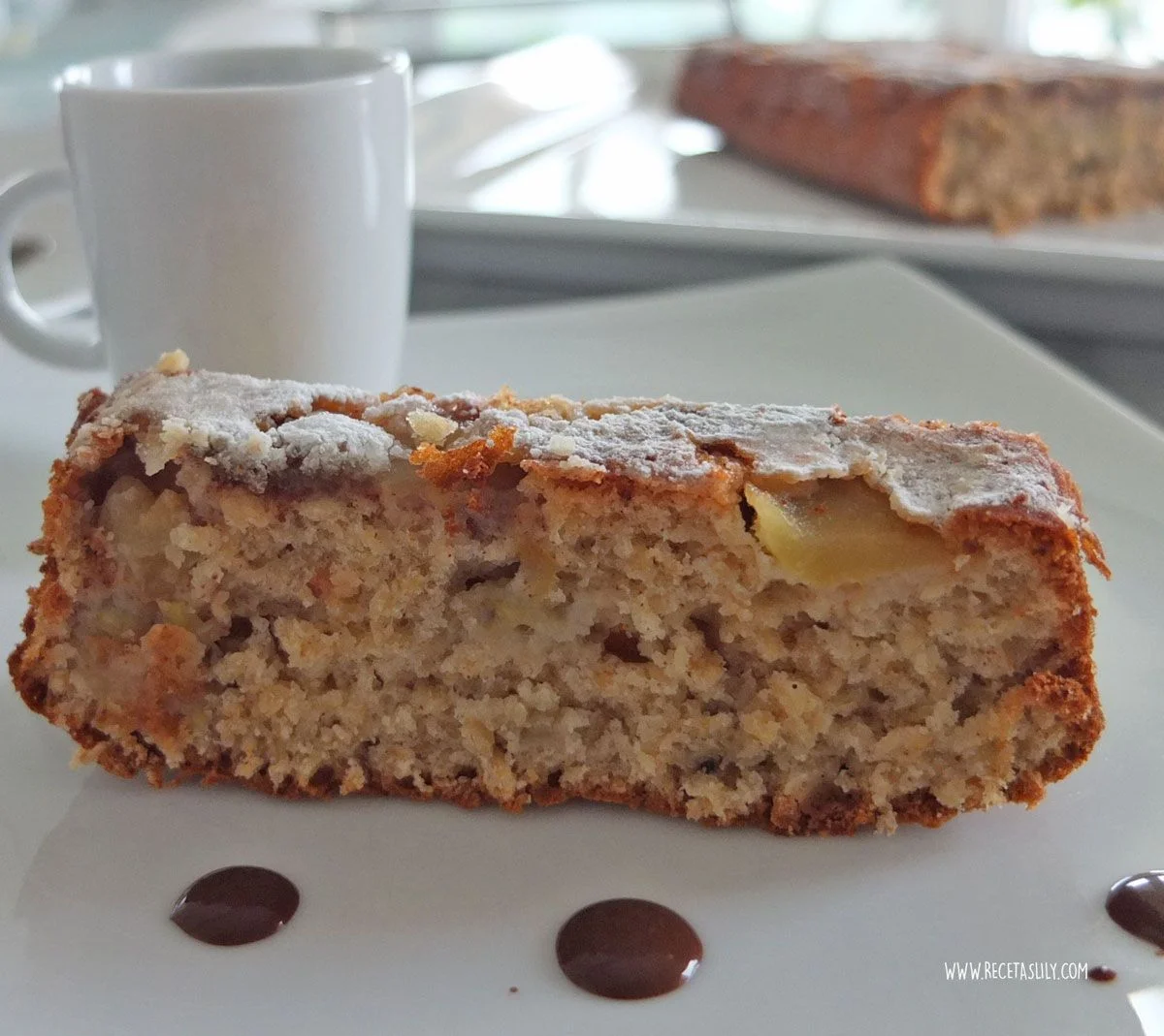 Bizcocho de manzana y canela