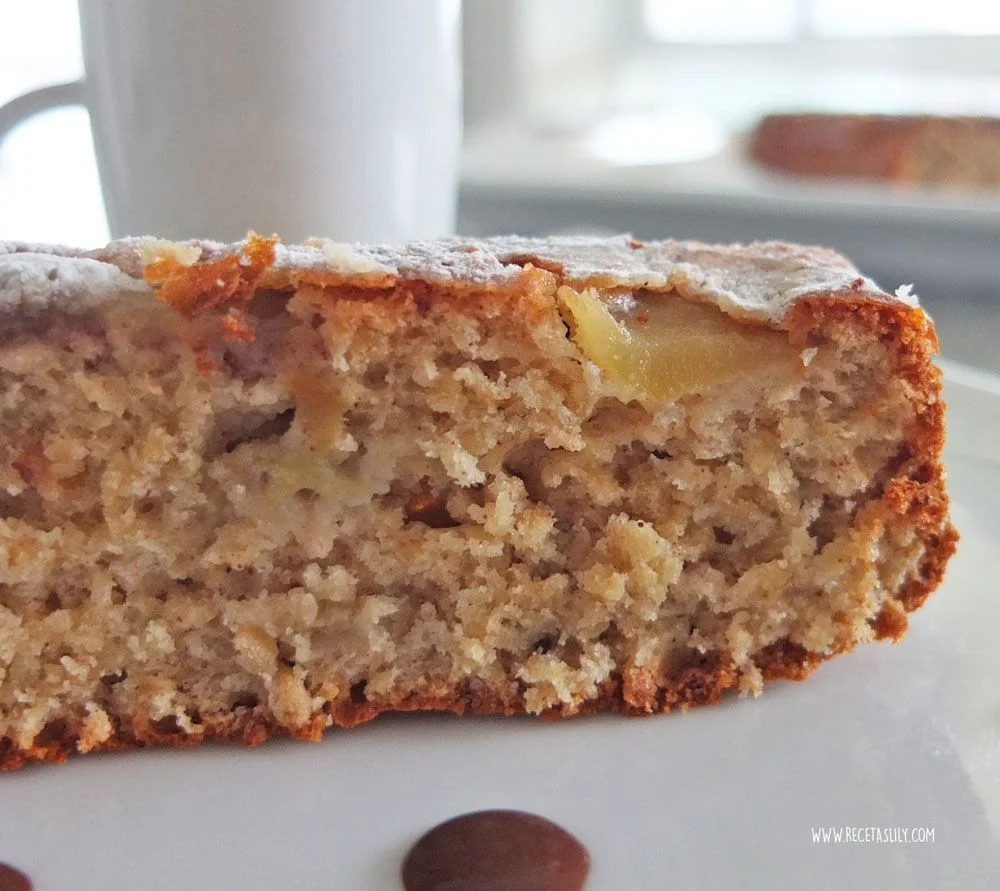 Bizcocho de manzana y canela