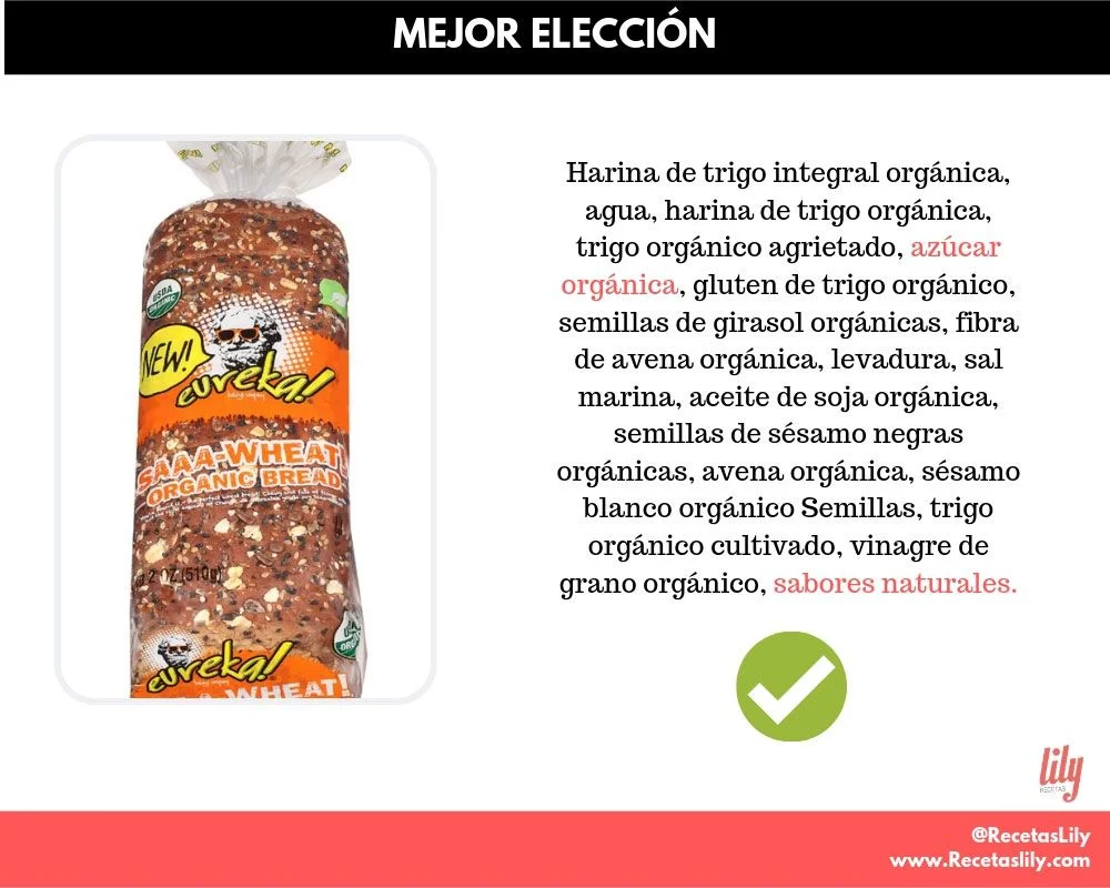 Lee esto antes de comprar un Pan integral.