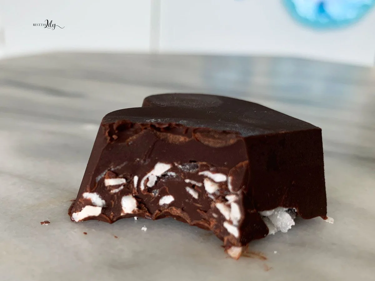 Bombones de chocolate rellenos