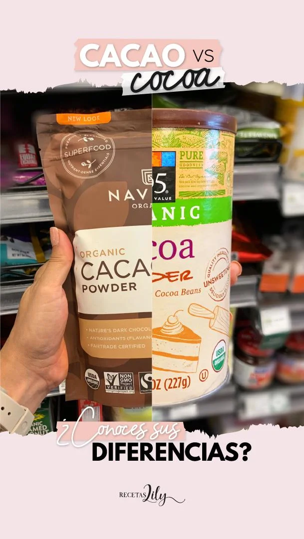 cacao vs cocoa