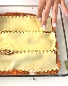 Lasaña de carne