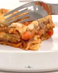 lasaña de carne