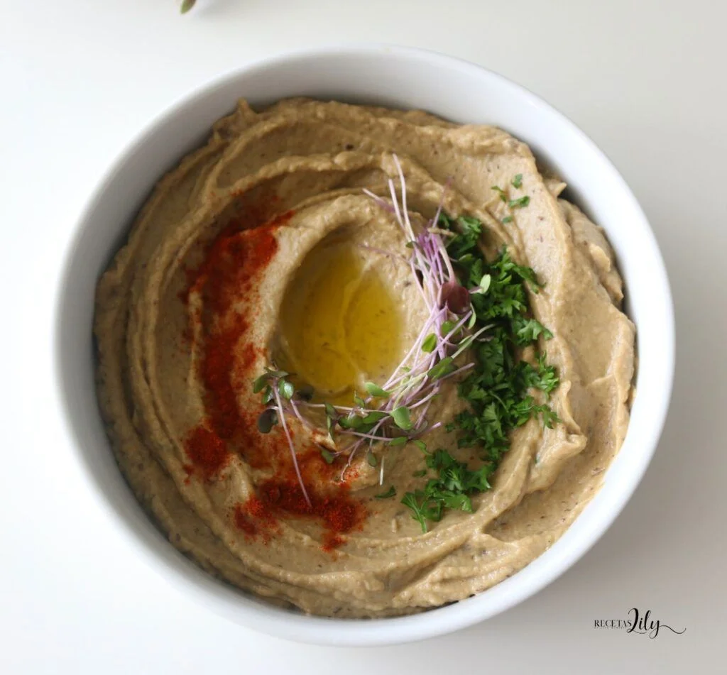 Baba ganoush o crema de berenjenas