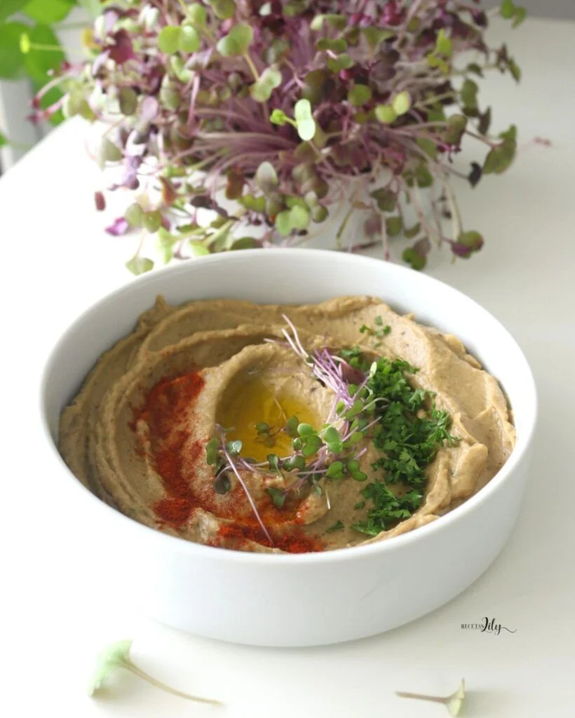 Baba ganoush o crema de berenjenas