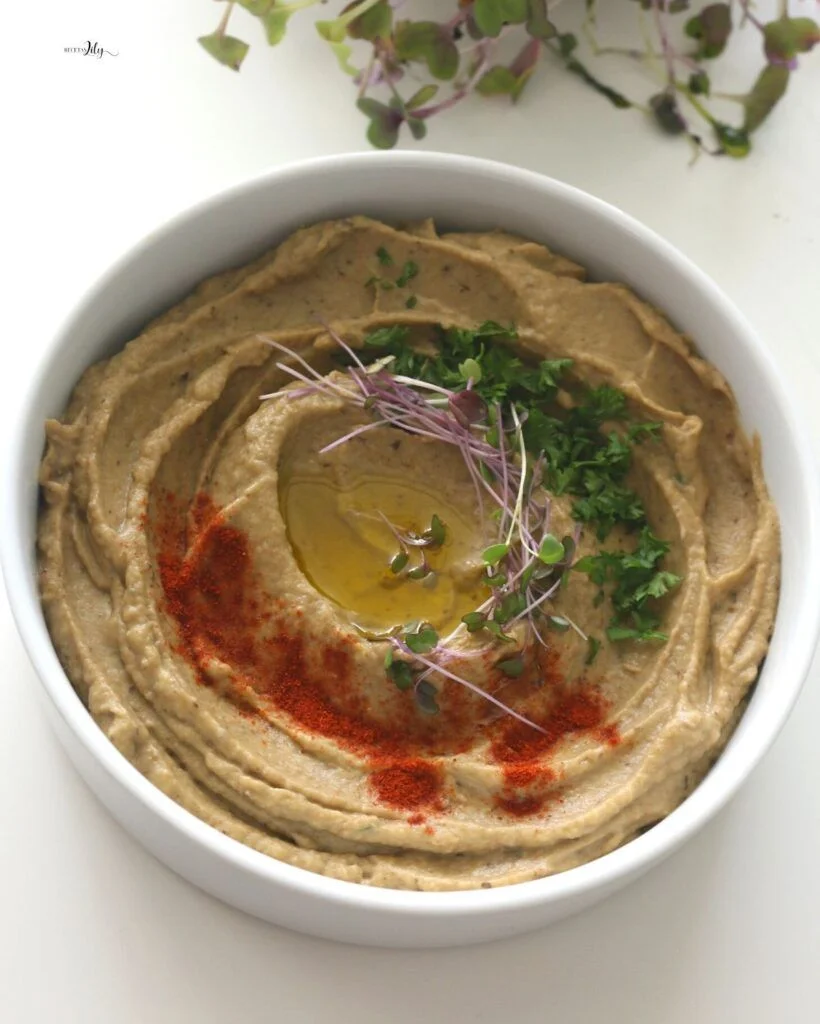 Baba ganoush o crema de berenjenas