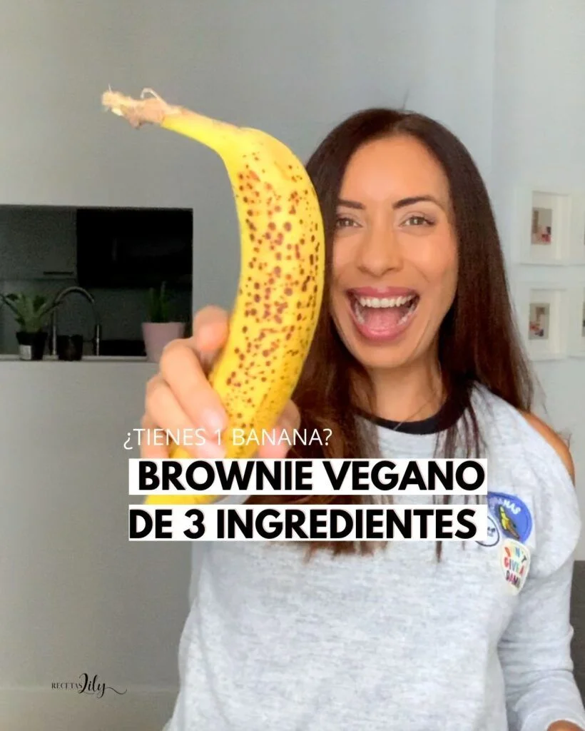 Brownie de banana