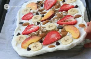recetas Lily |barras heladas de yogur