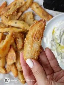 Papas Horneadas tipo wedges