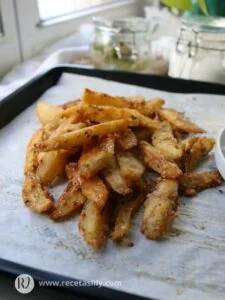 Papas Horneadas tipo wedges