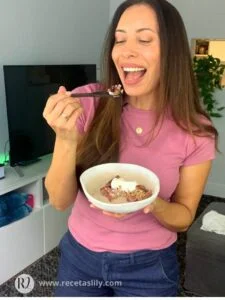 streusel de frutas