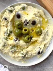 CREMA DE QUESO FETA CON ACEITE DE OLIVA