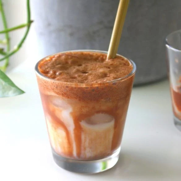 CHOCOLATE LATTE DALGONA