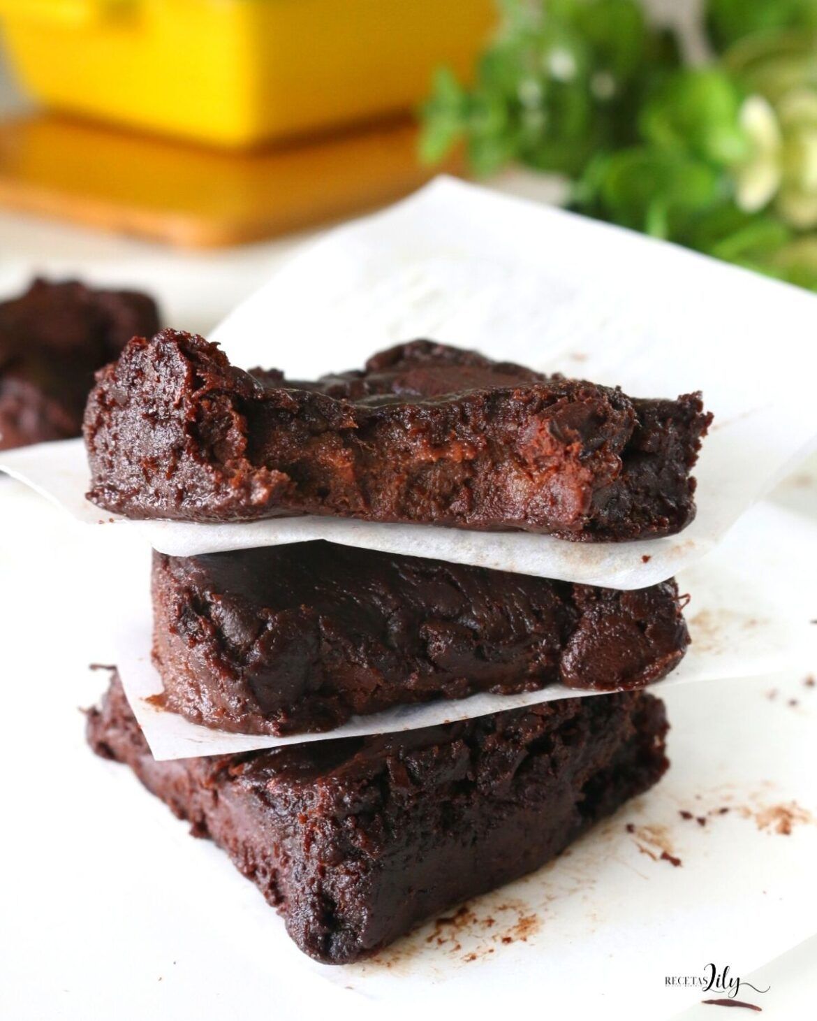 Brownie vegano