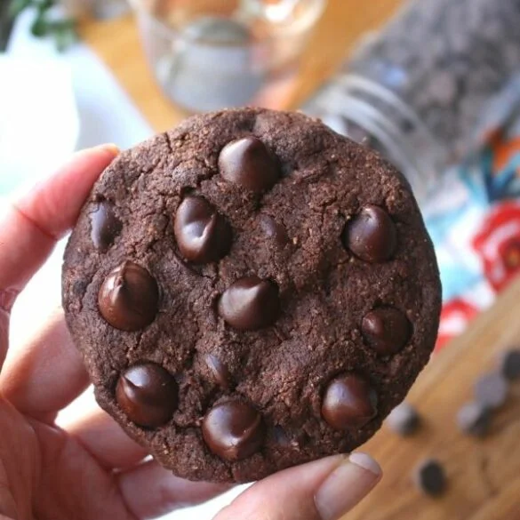 keto galleta de chocolate