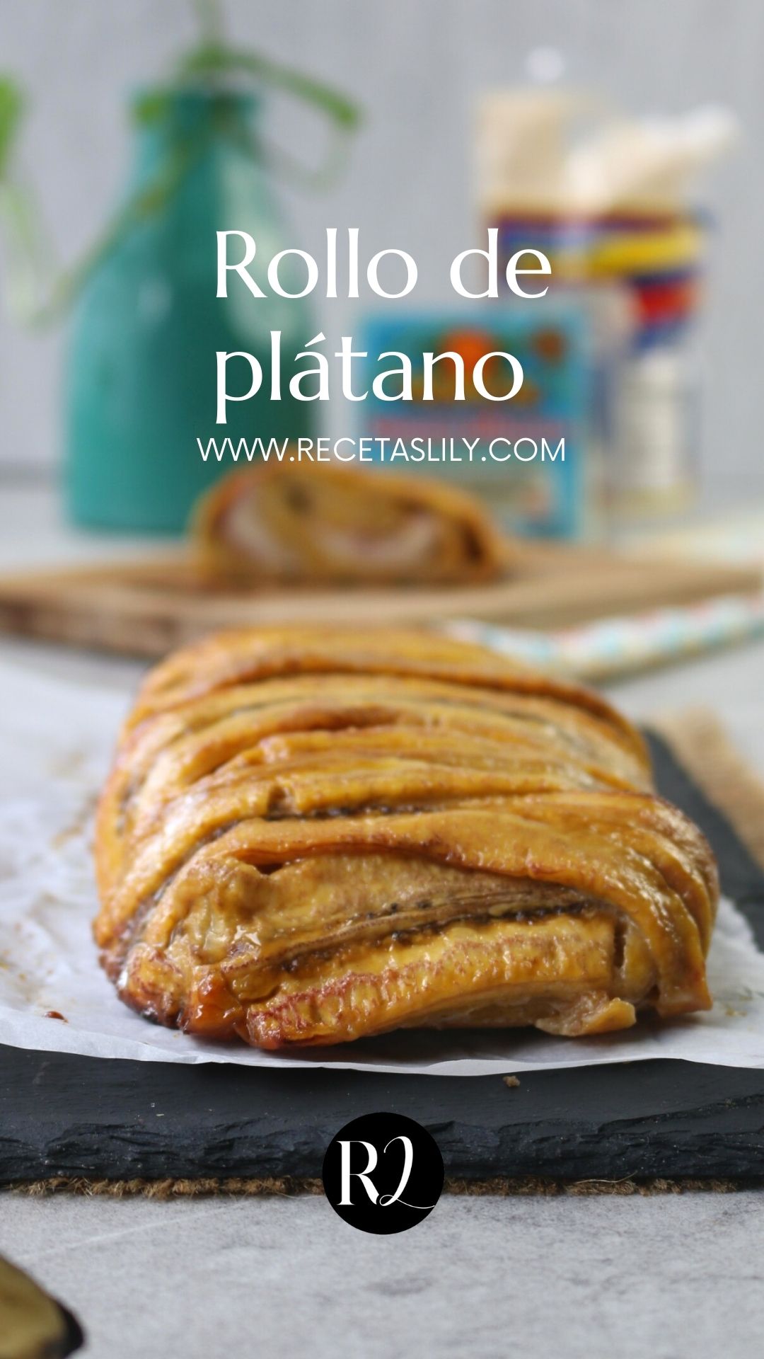 Rollo de plátano con jamón y queso [VIDEO] - Recetas Lily