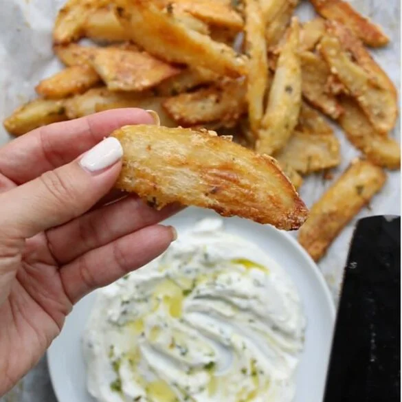 Papas Horneadas tipo wedges Papas Horneadas tipo wedges